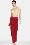 Zivame All Day Seamless Mermaid Saree Shapewear With Removable Drawcord - Tango Red2 — thumbnail 4